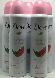 1x Dove Dry Spray Go Fresh 48 Hrs Antiperspirant For Women 3.8 oz Ea