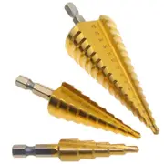 3 Piece HSS Step Drill Set