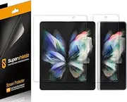 (2 Pack) Supershieldz Designed for Samsung Galaxy Z Fold 3 5G Screen Protector, (Full Coverage) High Definition Clear Shield (TPU)