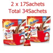 Pack of 2 x 17 Sachets Ovaltine 3in1 Instant Malt Extract Drink Chocolate Flavor