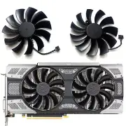 GPU Cooling Fan Replacement for EVGA GTX1070 1070TI 1080 GAMING ICX PLD10015B12H