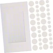 SHINEOFI Strong Adhesive Acrylic Dots 200pcs No Trace Stickers for Parties Art Projects