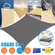 Shade Sail Shade Cloth Grey Gray Sun Triangle Square Rectangle Heavy Duty Shades