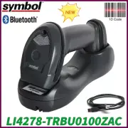 Symbol LI4278-TRBU0100ZAC Wireless 1D Bluetooth Barcode Scanner Imager USB Cable