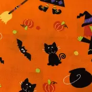 100% Cotton Fabric - Halloween Theme