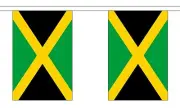 JAMAICA 3 METRE BUNTING 10 FLAGS flag 3M JAMAICAN CARIBBEAN KINGSTON