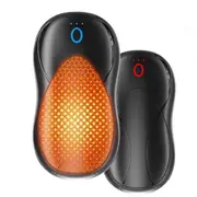 Hand Warmers Rechargeable 2Pcs, Dual-Sided Heating Electric Hand Warmer, 3 Temperature Handwarmers, Portable Pocket Warmers Magnetic