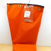 Unbranded 10″ x 36″ 7 Grommet Orange Coated Canvas Wind Sock Replacement