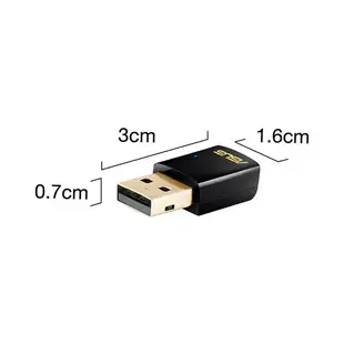 【快速出貨】ASUS 華碩 USB-AC51 雙頻 AC600 WiFi 無線接收器 USB 無線網 公司貨 光華商場