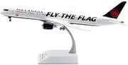 Pre-Built Model Aircraft 31CM Scale Civilian Aircraft Model 1/200 for Air Canada for Boeing B787-9 C-FVLQ Detailed Airliner Airplane Miniature Airplane Model
