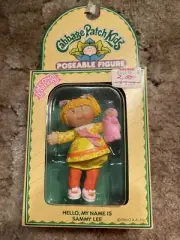 1984 Cabbage Patch Kids Poseable Figure Sammy Lee With Box