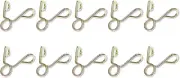 HAIKING Spring Hose Clamps, 10 PCS Fuel Line Hose Clips for Motorcycle, Scoot...