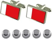 [Select Gifts] Shirt Dress Studs Ajman Flag Cufflinks