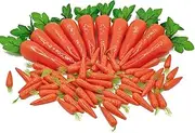40pcs Fake Carrots,Plastic Carrot,Easter Carrots Decor Realistic Fake Vegetables Lifelike Artificial Mini Carrot Noses for Snowmen Crafts Home Kitchen Easter Decorations
