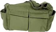 [COLLBATH] Small Messenger Pouch Bag Canvas Men's Laptop Bag Briefcase Pockets College Student Tote for Work