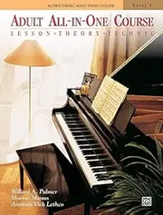 Alfred's Basic Adult All-in-One Course, Book 1 : Lesson Theory Technic