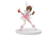 Card Captor Sakura Cheerful Pink Sakura PVC Figure