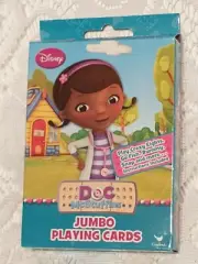 Disney Junior Doc McStuffins Jumbo Playing Cards Toys and Games tblfv1
