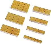 HAMWOO 14000 pcs 23 Gauge Pin Nails, Headless Pinner Nails, 7 Sizes Assorted 3/8 Inch to 1-3/8 Inch for Molding Cabinetry Building,photo frame,handicrafts Assembly