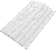 Hoement 50pcs Disposable Paper Sticks for DIY Cotton Candy Lollipops and Cake Pops Reliable Candy Packing Supplies for Effortless Treat Making and Maintenance