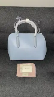 NWT Radley London Liverpool Street 2.0 Medium Ziptop Multiway Satchel Bag Blue