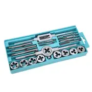 20pcs/set Taps And Dies Set M3~M12 Screw Thread & Tap Wrench & Die Wrench Hand