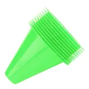(Green)10pcs Soccer Training Cone Football Barriers Plastic Marker Holder FA