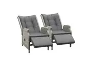 Livsip Recliner Chairs Sun lounger 2 Pieces