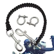 Underwater Camera Tray Rope | Flexible Abrasion Resistant Scuba Lanyard - Camera & Camcorder Straps with Soft Handle Waterproof 360 Degrees Retractable