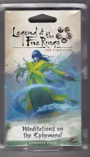 Legend of the Five Rings Meditations on the Ephemeral Dynasty Pack NEW