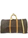 Louis Vuitton Pre-Owned 2009 Keepall Bandouliere 60 two-way travel bag - Brown