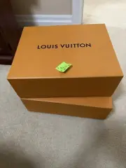 Authentic Louis Vuitton Magnetic Style Empty Box 17.75” x 14.625” x 6.75”