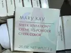 Mary Kay CAUGHT BLUSHING Sheer Sensation Creme To Powder Cheek Color .25 oz BNIB