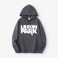 在飛比找蝦皮購物優惠-林肯公園樂隊linkin park搖滾衛衣連帽薄款加絨衣服套