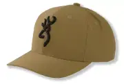 Browning Proof Cap / Hat - NWT Mens One Size Snapback Mustard - #44181-CAP1