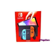 Nintendo Switch - OLED Model with Neon Red & Neon Blue Joy-Con