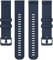 [DJDLFA] Soft Sport Silicone Band Straps For Garmin Vivoactive 3S/4 Smart Wristband Bracelet Forerunner 255s 955 Venu 2Plus 18/20/22mm