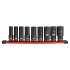 Milwaukee SHOCKWAVE Impact Duty 1/2 in. Drive SAE Deep Well Impact Socket Set