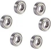 6X 6001ZZ Double Shielded Deep Groove 28mm x 12mm x 8mm