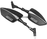 Handlebar Mirror Motorcycle Side Rear View Rearview Mirrors For GILERA Nexus 125 250 300 500 E3 GP800 GP850(Titanium4)