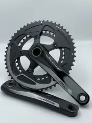 SRAM Rival 22 Crankset - 170mm 11-Speed 52/36t 110 BCD GXP Spindle Interface BLK