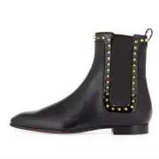 Christian Louboutin Marianne 70s Flat Spike Boots Size 40