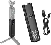 TEHAOUU Battery Handle for OSMO Pocket 3 1/4'' Threaded Holes Built-in 6000mAh Battery with Display Screen Type-C Interface Charging with USB-C Port Lightweight Action Camera Accessories
