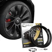 AlloyGator Black - Alloy Wheel Protectors | Rim Protectors | Wheel Protectors | Wheel Protection | Alloy Wheel Protection | Fits 12–24 Inch Wheel Diameter | 14 Colours Available