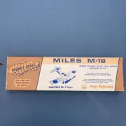 Vintage Peck Polymers Miles M.18 Flying balsa Model Airplane Kit PP2 M4