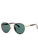 DB Eyewear BY David Beckham Round-frame Sunglasses - Gold ONE SIZE
