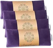 Hihealer 4Pack Eye Pillow Yoga Meditation Accessories Lavender Aromatherapy Weighted Eye Mask for Sleeping, Yoga, Meditation, Self Care Relaxation for Women Mom
