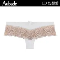 在飛比找momo購物網優惠-【Aubade】幻想愛刺繡平口褲 性感小褲 法國進口 女內褲