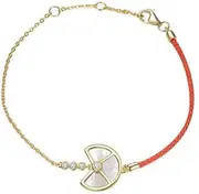 [FEATUR] Ladies Jewellery Gift,Silver Bracelets for Womens,Charm Bracelet, Palace Style S925 Sterling Silver Bracelet Female All-Match Pearl Shells Pendant Red Rope Bracelet Lotus Silver Bracelet White Shell