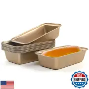 Bread Loaf Pan,10 Pack Nonstick Loaf Baking Pan 9.5 x 5 Inch Loaf Pan Homemad